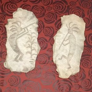Pair of Kokopelli "Frags" by John Running